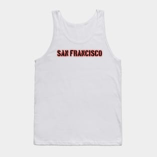 Cities- San francisco Tank Top